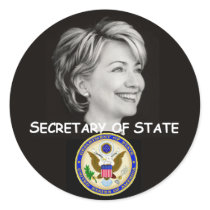 Hillary State Sticker