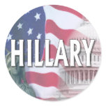 HILLARY stickers