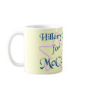 Hillary Supporters for McCain Palin Mug
