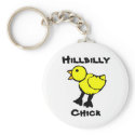 Hillbilly Chick Keychain