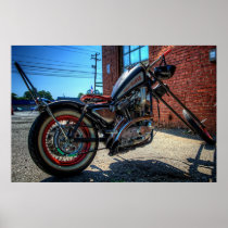 Hillbilly Deluxe Sportster Chop Posters