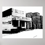 Hillis Gro. McMinnville Tennessee Poster