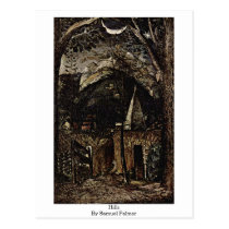 Hills By Samuel Palmer postcards