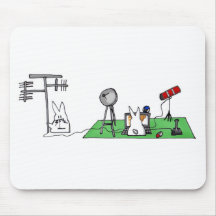 hilly geek mouse mat