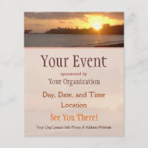 Hilo Dawn Event Flyers
