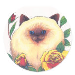 Himalayan and Roses stickers