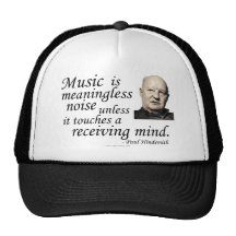 Hindemith on Music and Noise Mesh Hats