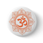 HINDU - BUDDHA SYMBOLS OM,OHM buttons