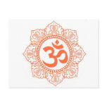 HINDU - BUDDHA SYMBOLS OM,OHM postcards