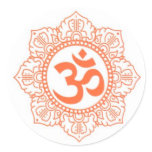 HINDU - BUDDHA SYMBOLS OM,OHM stickers