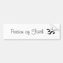 Hindu Faith Sticker Bumper Stickers