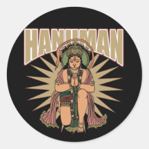Hindu Hanuman Stickers