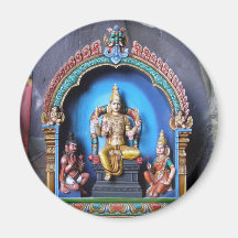 Hindu Shrine, Batu Caves, Malaysia Magnet