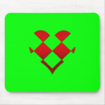 Hint of A Heart Mouse Pad