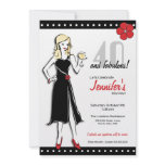 Hip and Chic Girl Cocktail Party Invitation