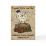Hip Chicken, greeting card