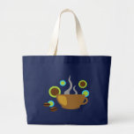 Hip Coffee Art Canvas Bag