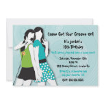 Hip Girls Singing invitations