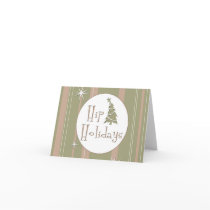 Hip Holidays Greeting Card