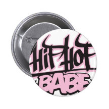 Hip Hop Babe® Buttons