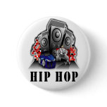 Hip Hop Button
