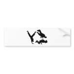 hip hop dancer bumper stickers