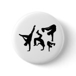 hip hop dancer buttons