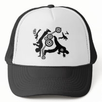 hip hop dancer trucker hat