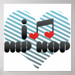 Hip Hop fan Print