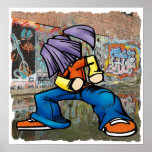 Hip Hop graffiti poster posters