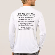 Hip Hop Lives In... Tee Shirts