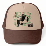 Hip Hop Panda Cap Mesh Hats