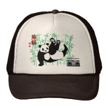 Hip Hop Panda Cap Mesh Hats