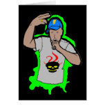 Hip Hop Rap 1 Greeting Cards