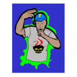 Hip Hop Rap 1 Postcards