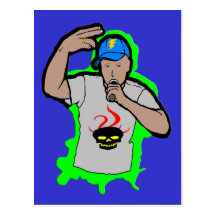 Hip Hop Rap 1 Postcards