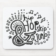 Hip Hop Skip Jump 1 Mousepad