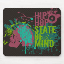 Hip Hop State of Mind Mousepads