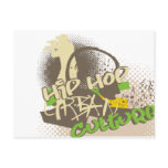Hip Hop Urban Culture Tshirts and Gifts postcards