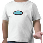 Hip Kid Boys Blue and Brown Circle Shirt