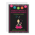 HIP RETRO MODERN Sassy Girl Birthday invitations