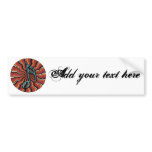 Hip Semiquaver -  16th Note Music Symbol Bumper Stickers