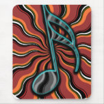 Hip Semiquaver -  16th Note Music Symbol Mousepads