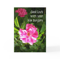 Hip Surgery Good Luck Card