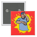 Hiphop Rap Pinback Buttons