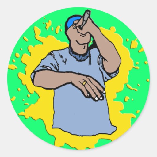 Hiphop Rap Stickers