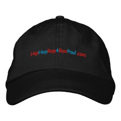 HipHopRap4RonPaul-Embroidered Hat HipHopRap4RonPaul-Embroidered Hat