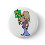 Hippie 4 Peace Pin