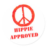 Hippie Approved stickers