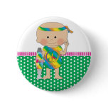 Hippie Baby Green buttons